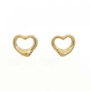 TIFFANY Gold Heart Earrings